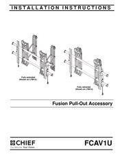Milestone Chief FCAV1U Installation Instructions Manual