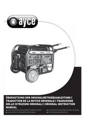 Ayce GG6380E-3 Original Instruction