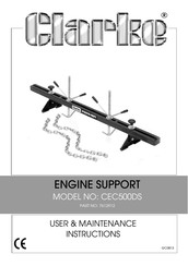 Clarke CEC500DS User Maintenance Instructions