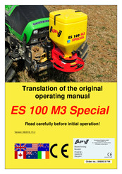 Apv ES 100 M3 Special Translation Of The Original Operating Manual