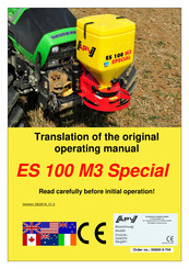 APV ES 100 M3 Special Translation Of The Original Operating Manual