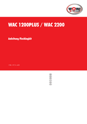 wow! WAC 1200PLUS Instruction Manual