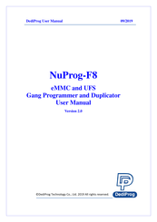 DediProg NuProg-F8 User Manual