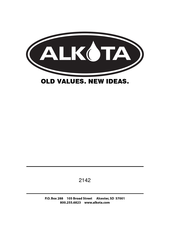 ALKOTA 2142 Manual