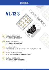 Dörr VL-12 S Instruction Manual