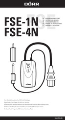 Dörr FSE-1N Instruction Manual