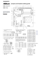 ASROCK IMB-184-PY Settings Manual