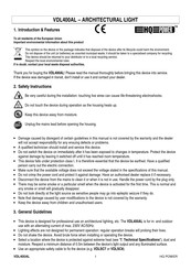 HQ-Power VDL400AL Quick Start Manual