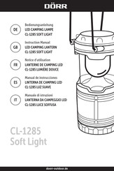 Dörr CL-1285 SOFT LIGHT Instruction Manual