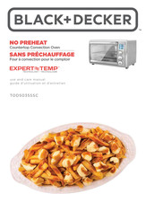 Black+Decker TOD5035SSC Use And Care Manual