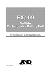 A&D FXi-09 Instruction Manual