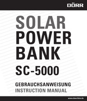 Dörr SC-5000 Instruction Manual