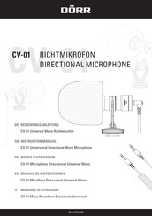 Dörr CV-01 Instruction Manual