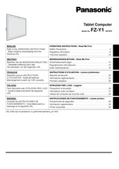Panasonic FZ-Y1 series Operating Instructions Manual