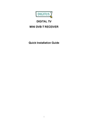Digitus DA-70781-B Quick Installation Manual