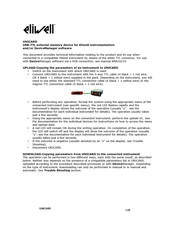 Eliwell UNICARD USB-TTL Manual