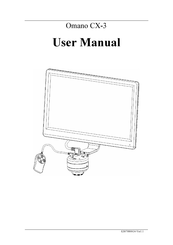 Omano CX-3 User Manual