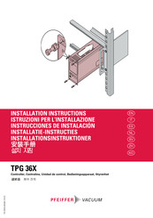 Pfeiffer TPG 361 Installation Instructions Manual