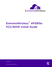 ExtremeWireless AP3915e Install Manual