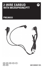 Motorola PMLN6533 Manual
