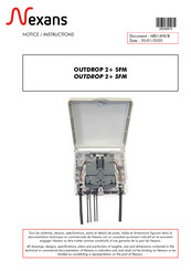 Nexans OUTDROP 2+ SFM Series Instructions Manual