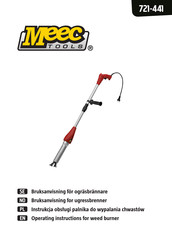 Meec tools 721-441 Operating Instructions Manual