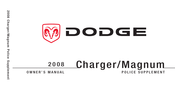 Dodge 2008 magnum Owner's Manual