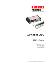 AMETEK Land Lancom 200 User Manual
