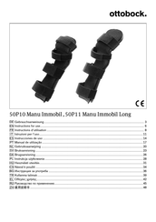 Otto Bock 50P10 Manu Immobil Instructions For Use Manual