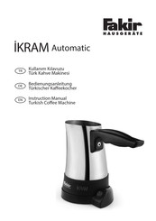 Fakir iKRAM Automatic Instruction Manual