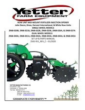 Yetter 2968-041A Set-Up / Parts Manual