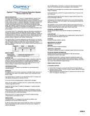 Osprey Medical DyeVert Power XT Instructions For Use Manual