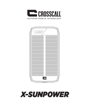 Crosscall X-SUNPOWER Instruction Manual