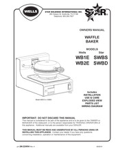 Star Wells WB1E Owner's Manual