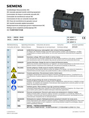 Siemens 3KC0 2ME00-0AA0 Series Operating Instructions Manual