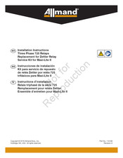 Allmand Maxi-Lite II Installation Instructions Manual