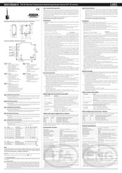 Carel WS01VB2M10 Quick Start Manual