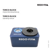 Rego-fix TORCO-BLOCK Operating Manual