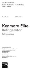 Kenmore Elite 970R44843 Use & Care Manual