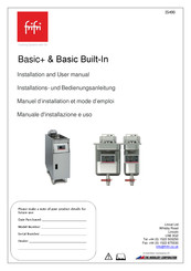 FriFri Basic Built-In Installation And User Manual