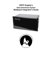 HDTV Supply WolfPack Series Integrator Manual