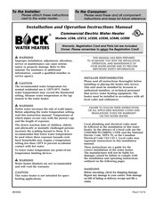 Bock LCE6 Installation And Operation Instruction Manual