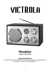 Victrola Houston VRS-2400 Instruction Manual