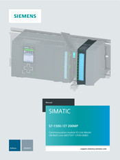 Siemens 6ES7547-1JF00-0AB0 Manual