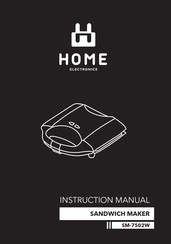 Home Electronics SM-7502W Instruction Manual