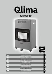 Qlima GH 959 RF Directions For Use Manual