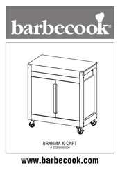 Barbecook BRAHMA K-CART Manual