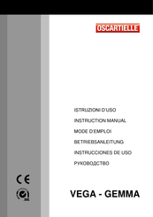 Oscartielle GEMMA 265 Instruction Manual