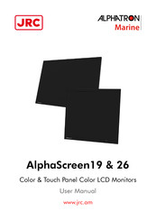 JRC Alphatron Marine AlphaScreen26 User Manual