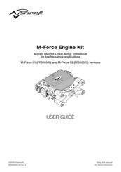 powersoft M-Force 02 User Manual